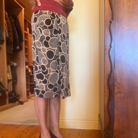 VINTAGE ANNE KLEIN ASIAN-INSPIRE SKIRT AND BLOUSE - Picture 3 of 15